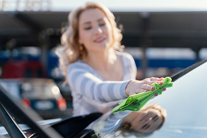 Waterless Car Cleaning